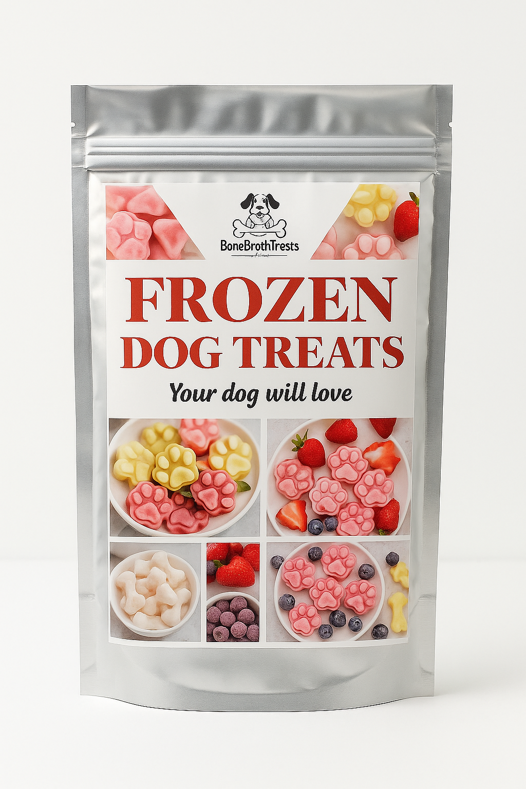 Frozen Bone Broth for Dogs - Healthy Supplemen