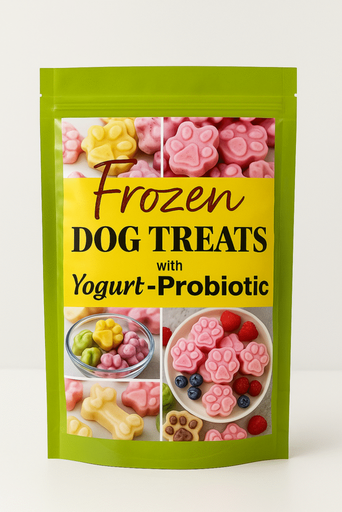 Frozen Bone Broth for Dogs with Yogurt – Probiotic Joint & Digestive Supplement (500g)